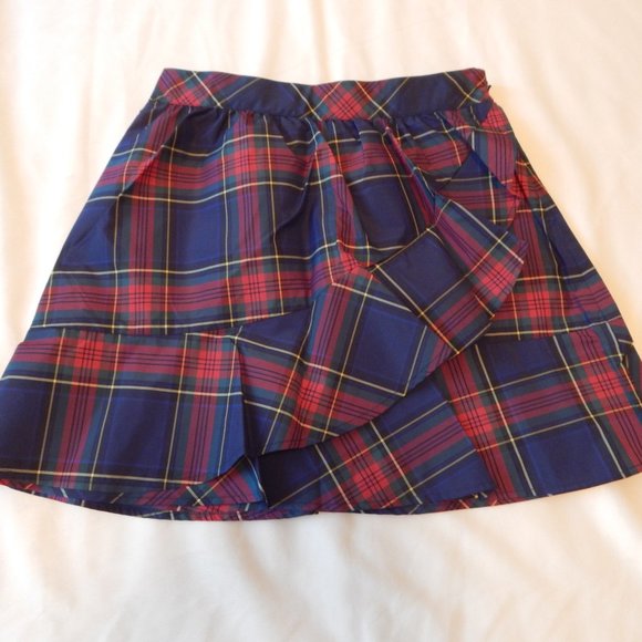 Vineyard Vines Jolly Plaid Party Ruffle Skirt NWT - Picture 6 of 15